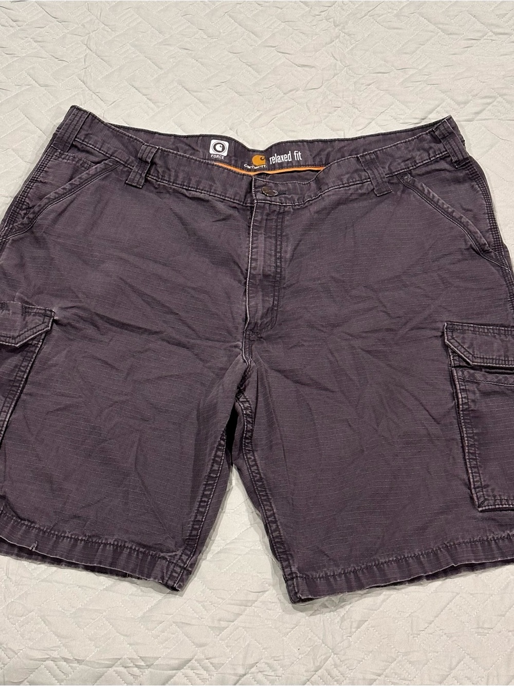 Carhartt Men's Cargo Shorts - Charcoal Gray